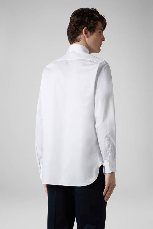 Pull Pal Zileri Camicia in cotone con polsini da gemelli Presa
