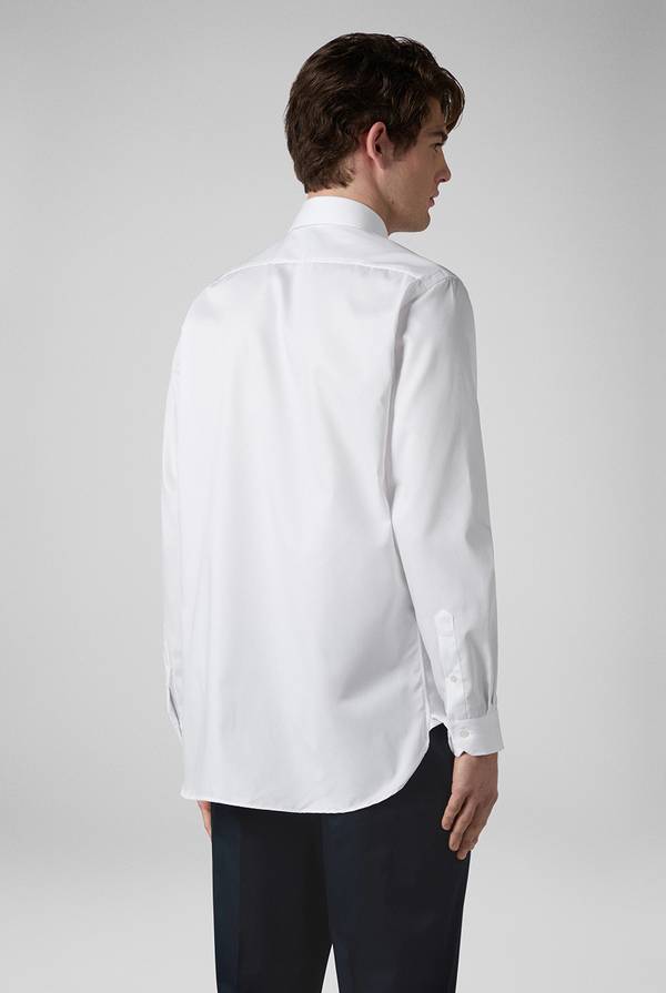 Pull Pal Zileri Camicia azzurra in cotone con collo Milano Economico