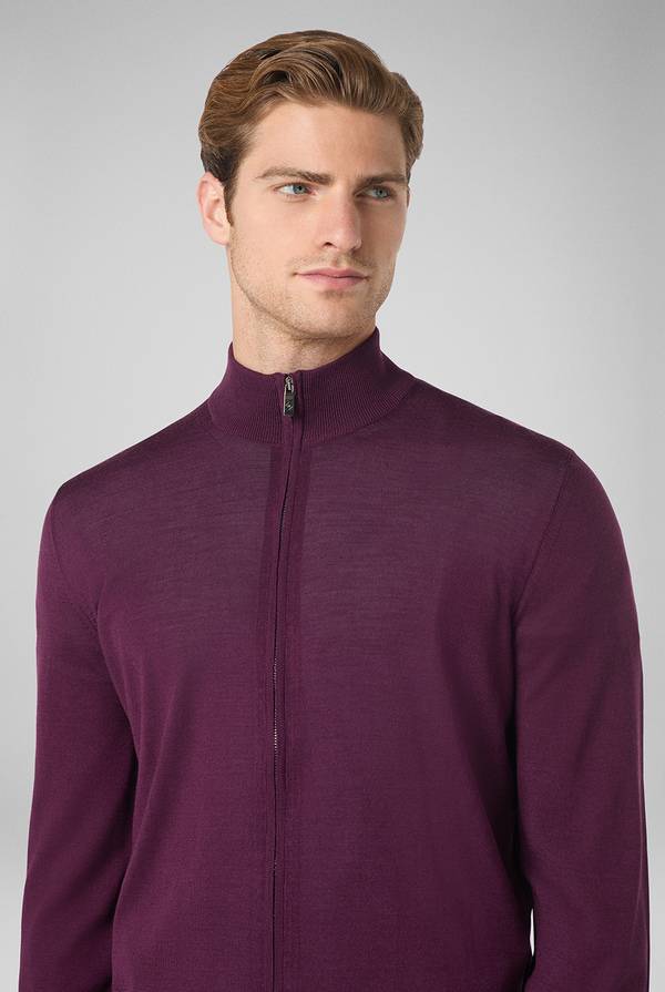 Pull Pal Zileri Cardigan in lana e seta Soddisfazione Garantita