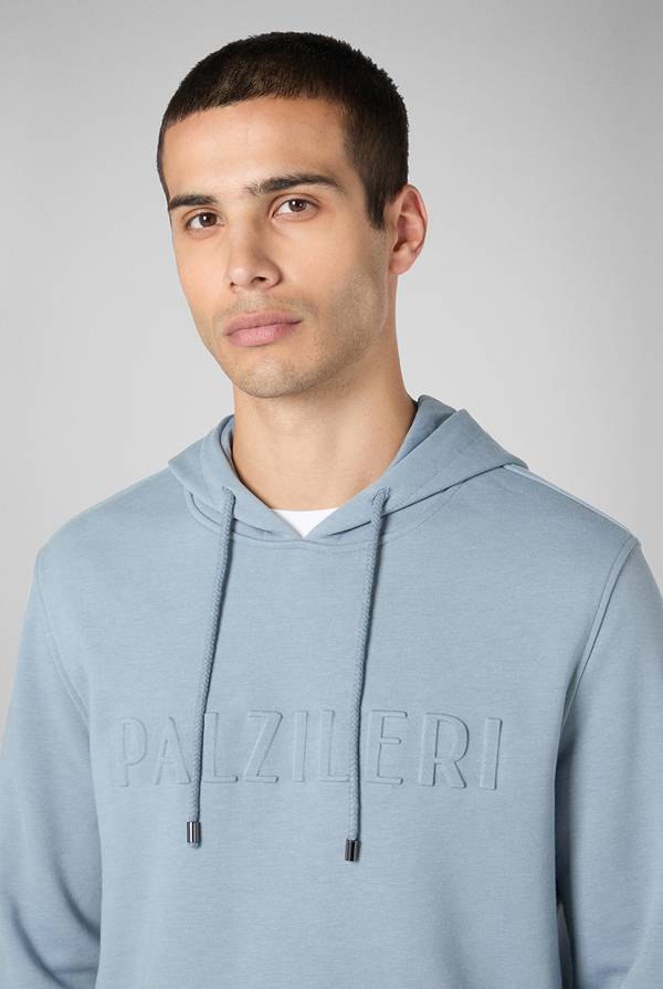 Pull Pal Zileri Felpa con cappuccio logata Qualità Garantita