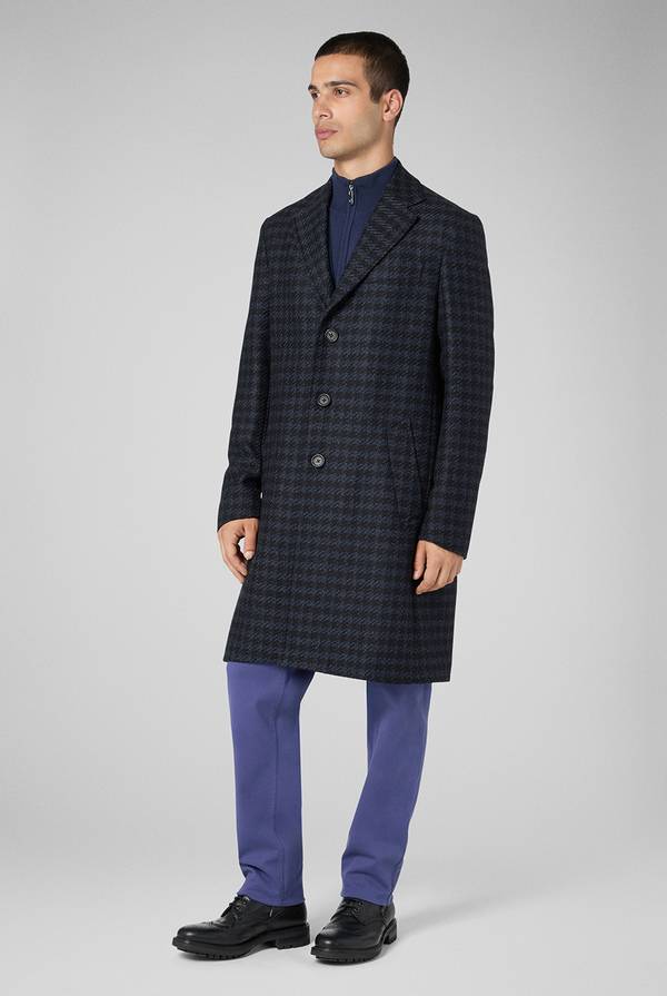 Pull Pal Zileri Cappotto pied de poule Negozi Online