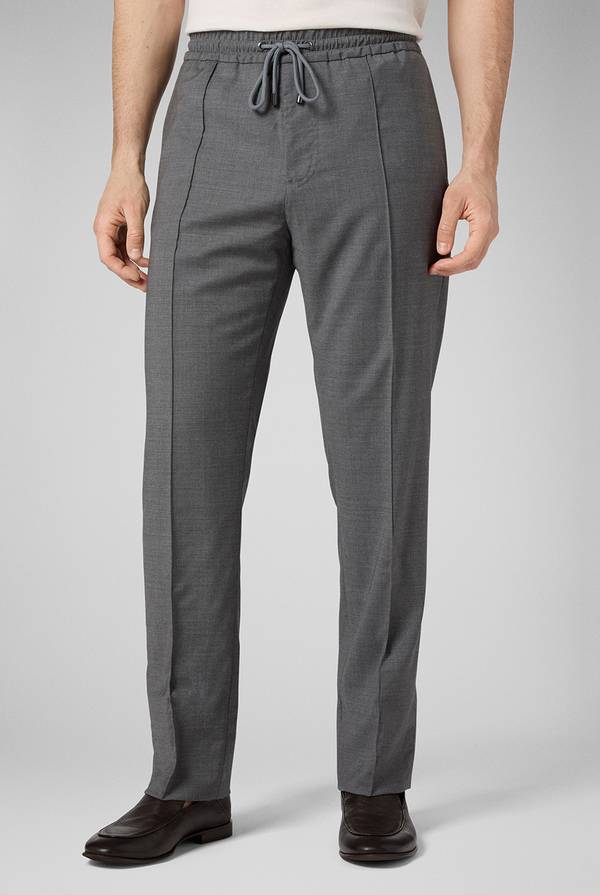 Pull Pal Zileri Drawstring in lana Fornitura limitata