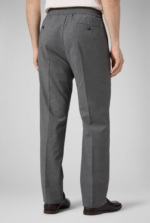 Pull Pal Zileri Drawstring in lana Fornitura limitata