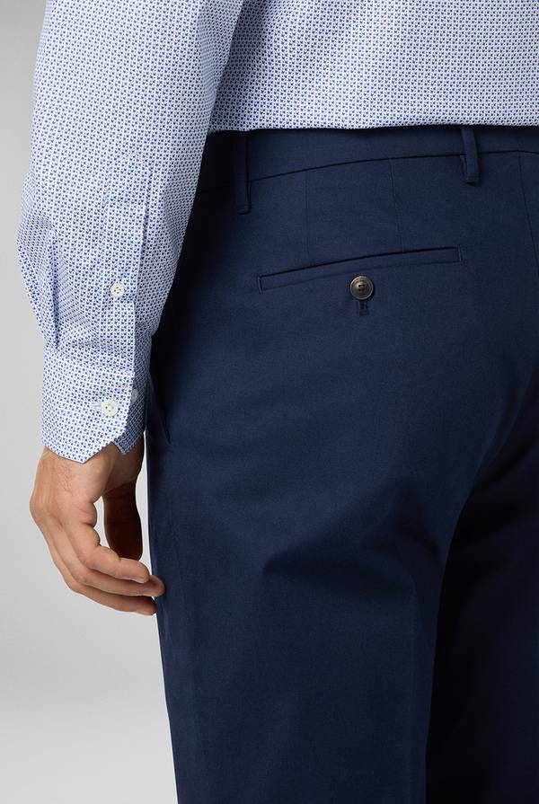 Pull Pal Zileri Pantaloni chino in cotone e lyocell Black Friday