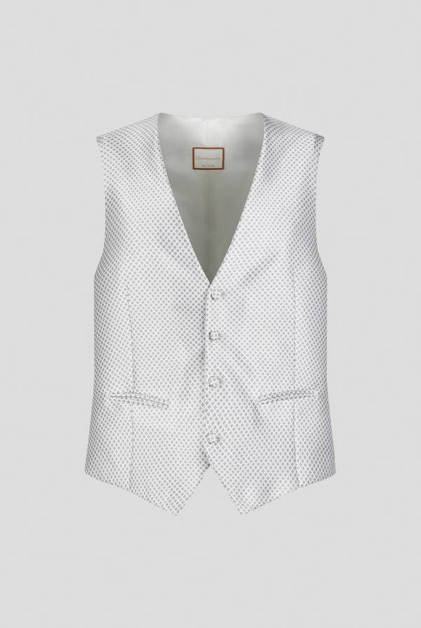 Pull Pal Zileri Gilet in satin della linea Cerimonia con allacciatura a quattro bottoni Offerta Pasqua