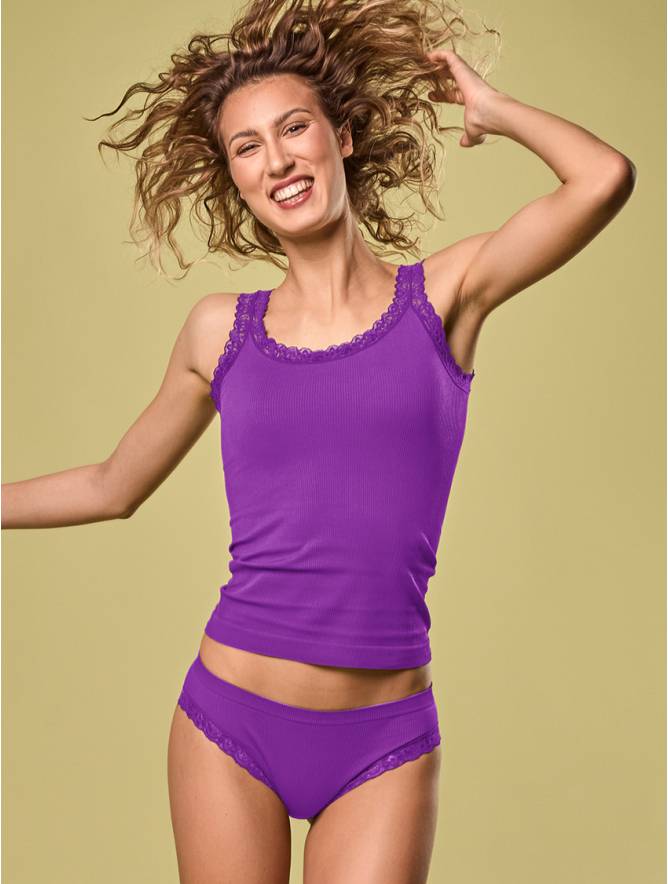 Luigi di Focenza SLIP DONNA PIZZO IRIS In Linea
