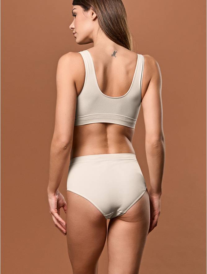 Luigi di Focenza SLIP DONNA MIDI IVORY Spedizione Gratuita