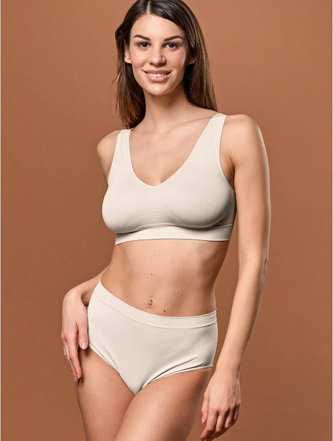 Luigi di Focenza SLIP DONNA MIDI IVORY Spedizione Gratuita