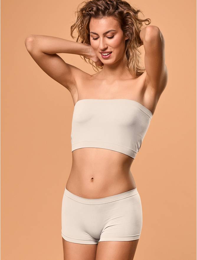 Luigi di Focenza SHORTY DONNA CLASSIC IVORY Consegna Veloce