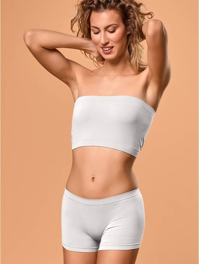 Luigi di Focenza SHORTY DONNA DANZA BIANCO Offerta