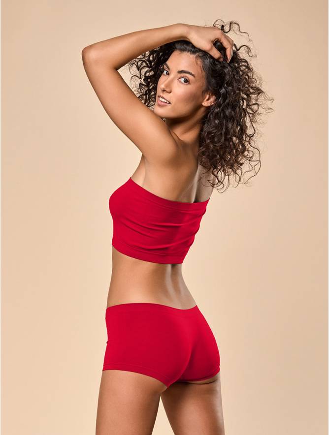 Luigi di Focenza SHORTY DONNA CLASSIC ROSSO Saldi