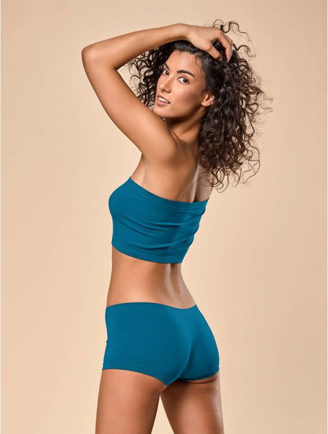Luigi di Focenza SHORTY DONNA CLASSIC PETROLIO Hotsell