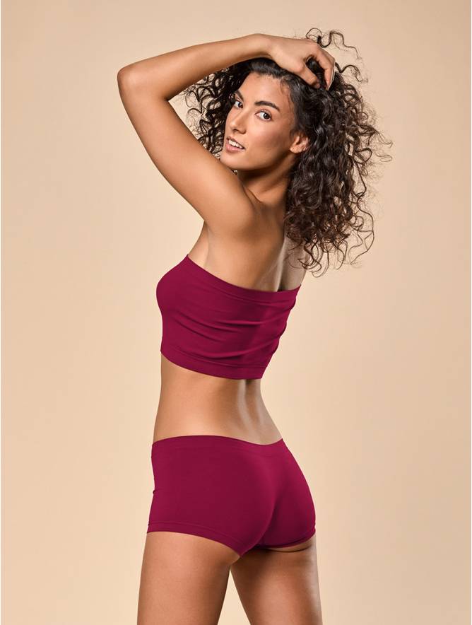 Luigi di Focenza SHORTY DONNA CLASSIC BORDO' Vendita Economica
