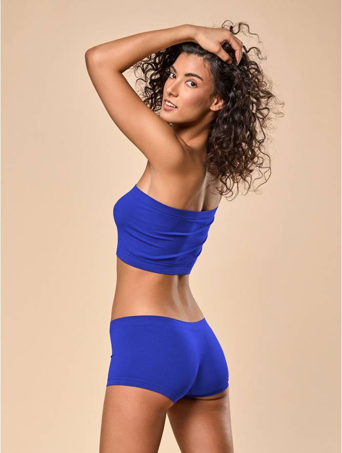 Luigi di Focenza SHORTY DONNA CLASSIC BLUETTE Nuovo