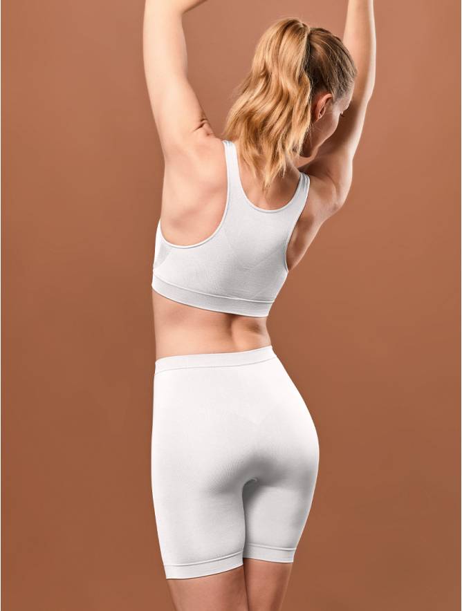 Luigi di Focenza GUAINA DONNA BEAUTY SHAPING BIANCO Vendita Calda