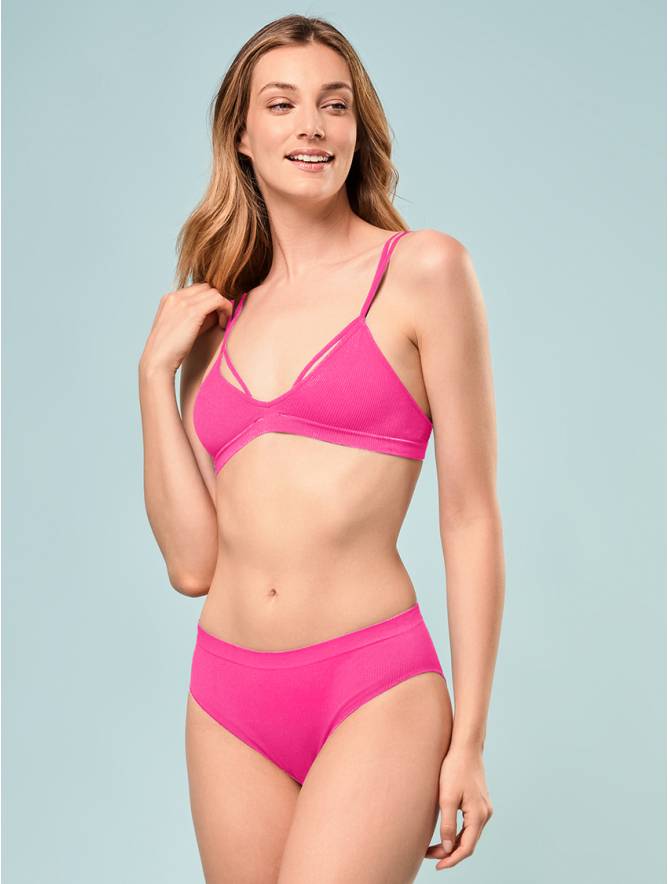 Luigi di Focenza SLIP DONNA V. ALTA COSTINA RIB BUBBLE FLUO' 2025