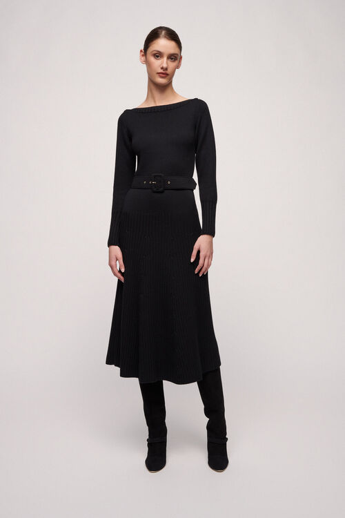 Luisa Spagnoli Milioner - Abito in lana Latest stili