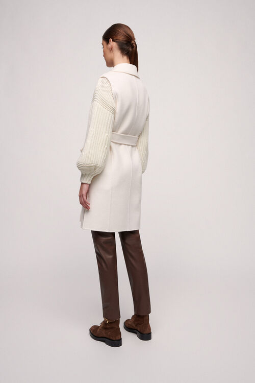 Luisa Spagnoli Sula - Gilet a vestaglia Sottocosto