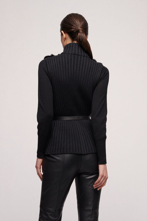 Luisa Spagnoli Mercante - Gilet in eco-pelliccia Novità