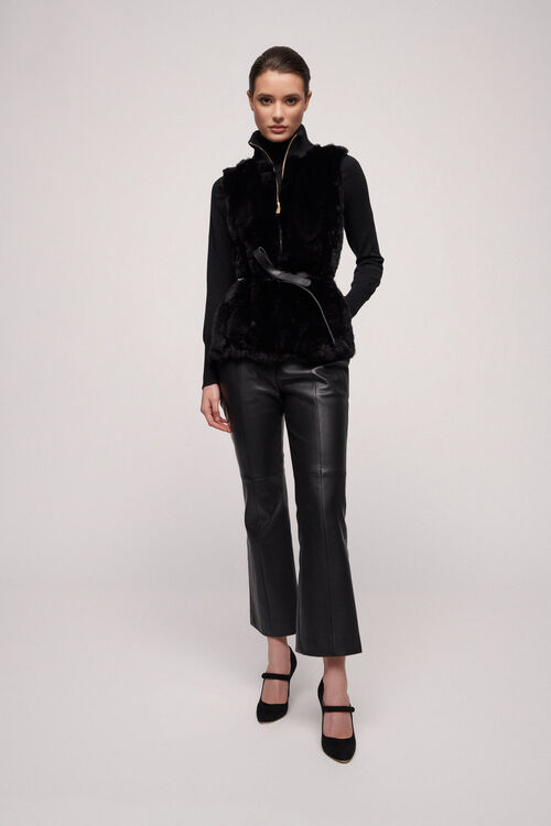 Luisa Spagnoli Mercante - Gilet in eco-pelliccia Novità