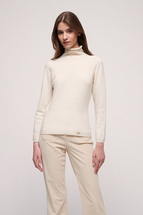 Luisa Spagnoli Calco - Maglione in lana Vendite Flash