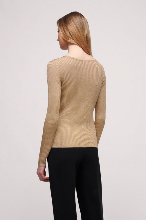 Luisa Spagnoli Zelante - Maglia in lurex Moda
