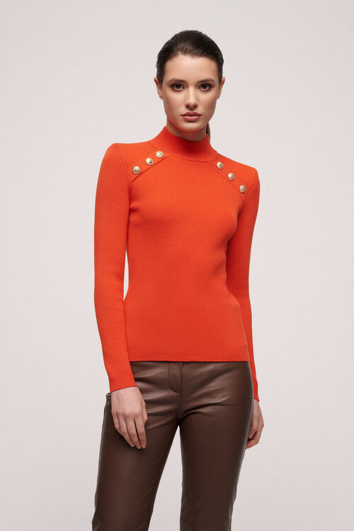 Luisa Spagnoli Minima - Pullover in lana Promozione Limitata