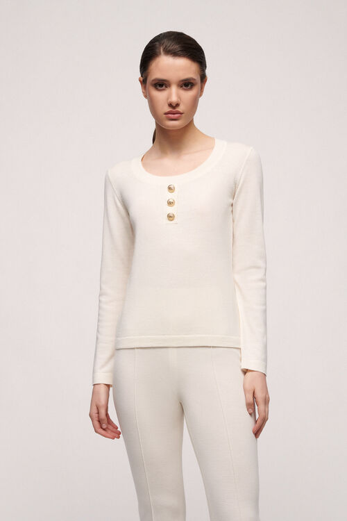 Luisa Spagnoli Mansueta - Pullover elegante Sottocosto