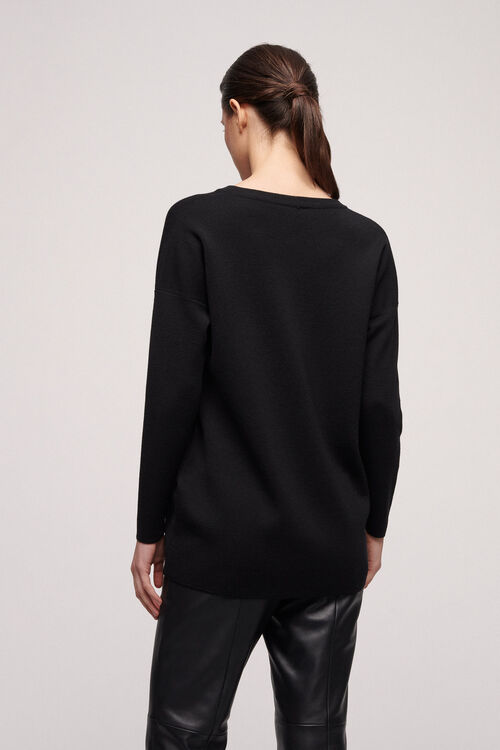 Luisa Spagnoli Mutabile - Pullover in lana Sconto