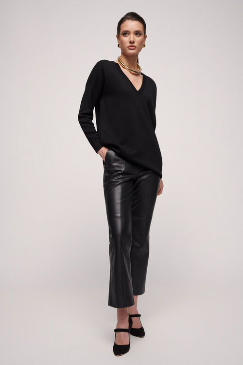 Luisa Spagnoli Mutabile - Pullover in lana Sconto