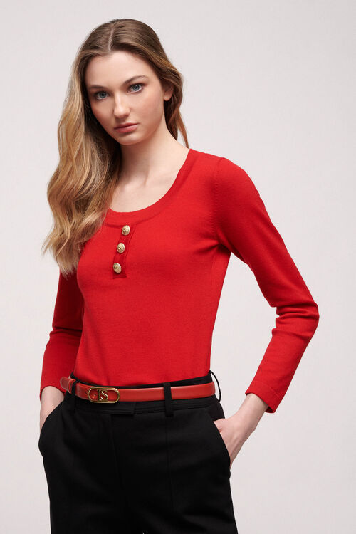 Luisa Spagnoli Mansueta - Pullover elegante Offerta