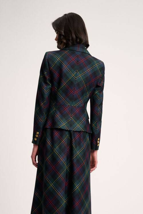 Luisa Spagnoli Soluzione - Blazer tartan Vendite Flash