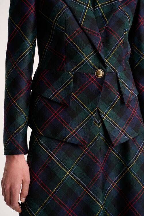 Luisa Spagnoli Soluzione - Blazer tartan Vendite Flash