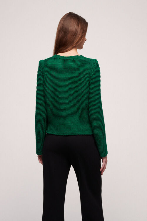 Luisa Spagnoli Mordente - Cardigan in lana Qualità Garantita