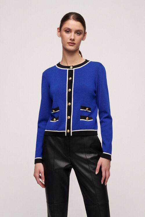 Luisa Spagnoli Memphis - Cardigan bon ton Shopping Online