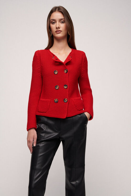 Luisa Spagnoli Mordente - Cardigan in lana Prezzo Ridotto