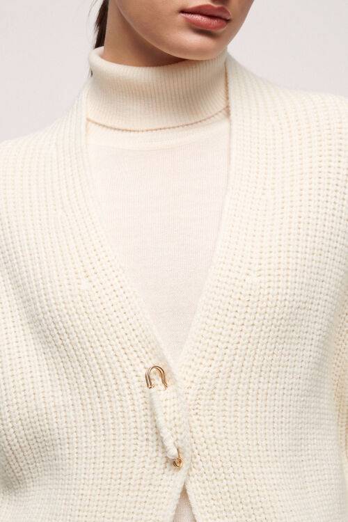 Luisa Spagnoli Mail - Cardigan in lana Novità