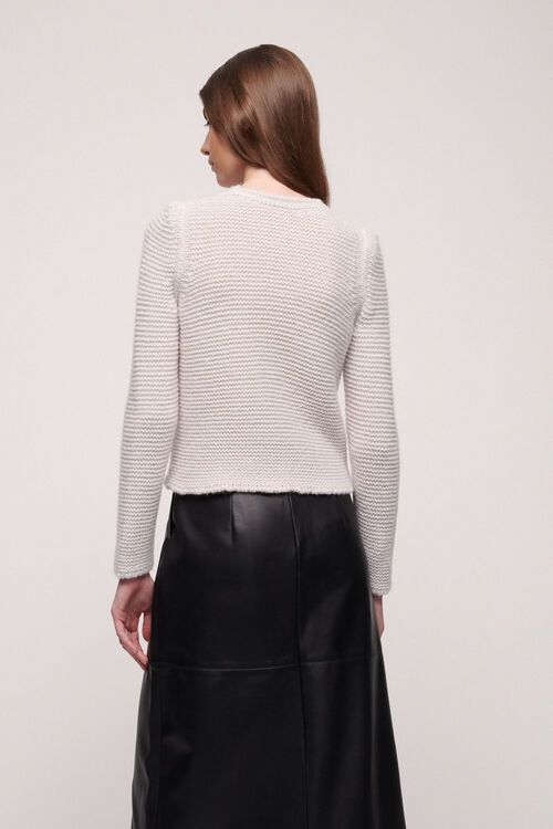 Luisa Spagnoli Mordente - Cardigan in lana Offerta