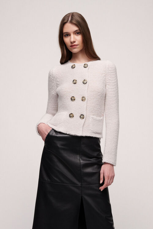 Luisa Spagnoli Mordente - Cardigan in lana Offerta