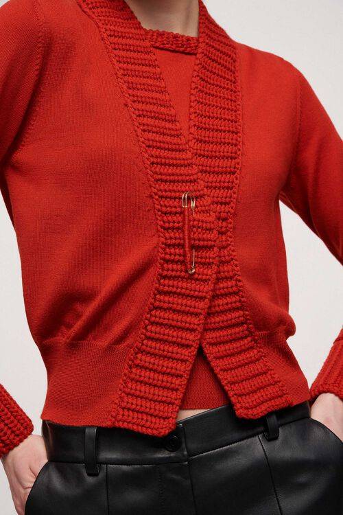 Luisa Spagnoli Modi - Cardigan in lana Online
