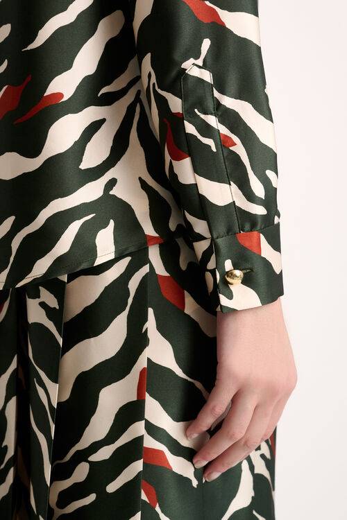 Luisa Spagnoli Lenza - Camicia animalier Moda