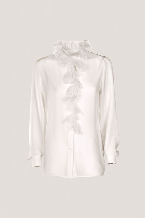 Luisa Spagnoli Lode - Camicia in seta Nuovo