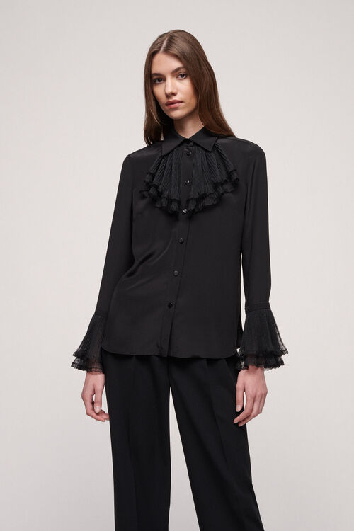 Luisa Spagnoli Laghetto - Camicia in seta Qualità