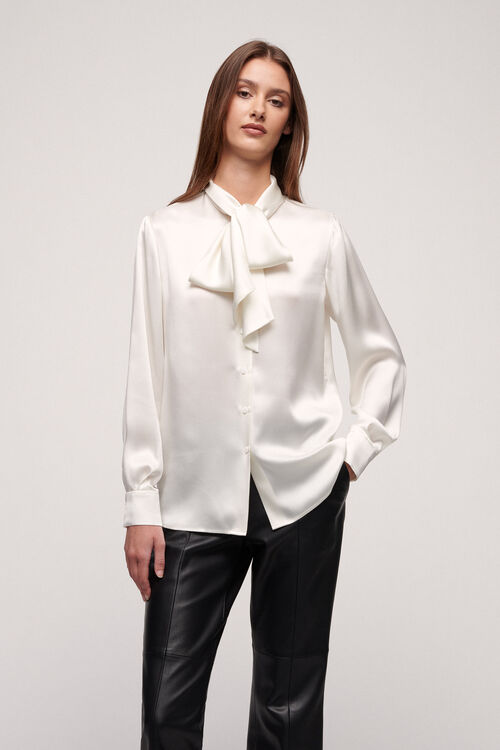 Luisa Spagnoli Lillibet - Camicia in seta Spedizione Gratuita