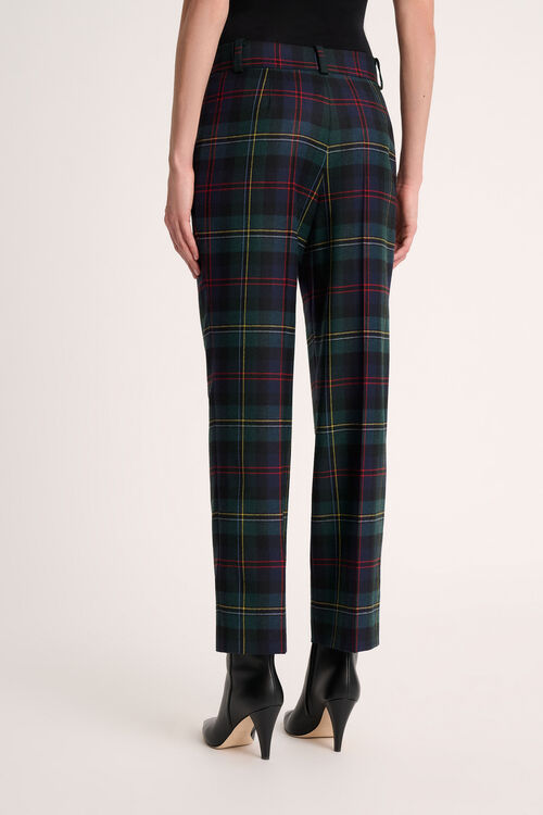 Luisa Spagnoli Ortaggio - Pantaloni tartan Consegna Veloce