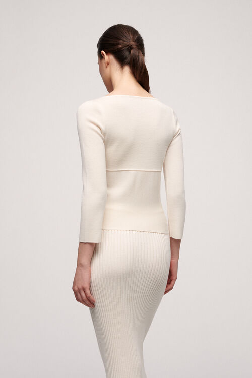 Luisa Spagnoli Marc - Maglia in lana Vendite Flash