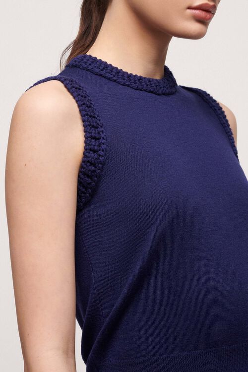 Luisa Spagnoli Mini - Top in lana Promozione Limitata