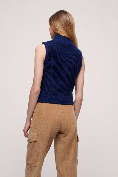 Luisa Spagnoli California - Top in lana Sottocosto