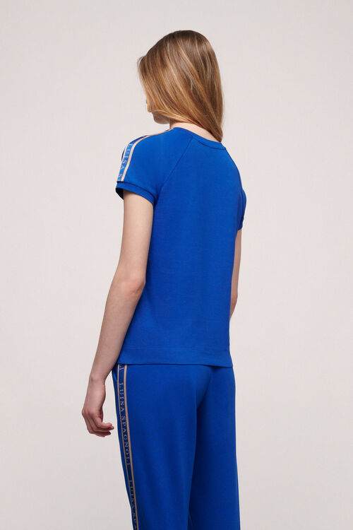 Luisa Spagnoli Lunar - T-shirt in cotone Presa