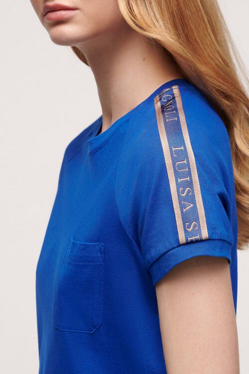 Luisa Spagnoli Lunar - T-shirt in cotone Presa